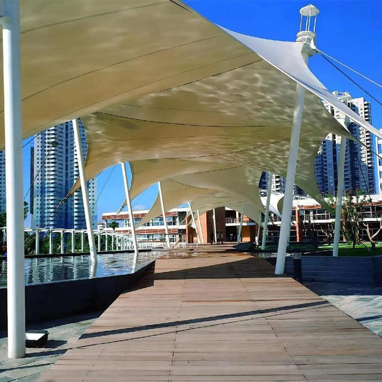 山丹县膜结构景观棚