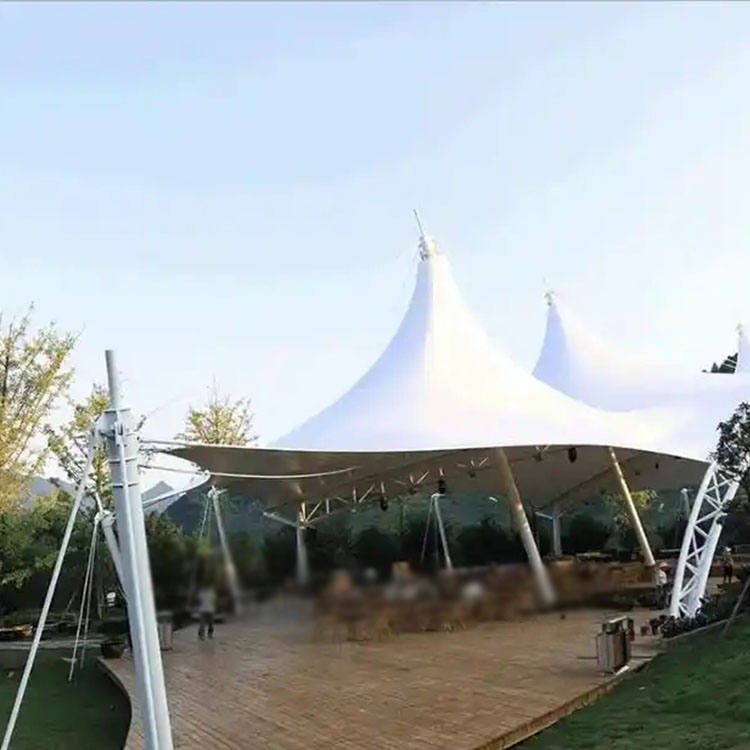 山丹县膜结构景观棚