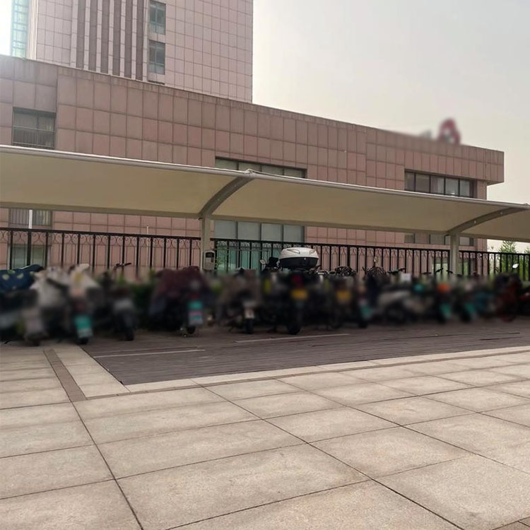 山丹县膜结构电动车棚