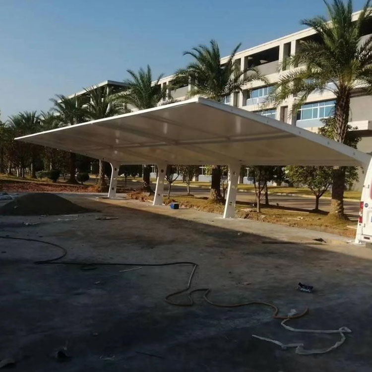 山丹县膜结构汽车棚